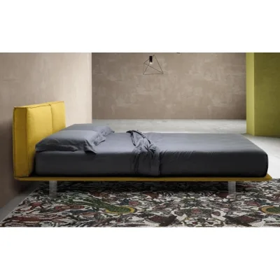 Samoa Letto matrimoniale STYLISH PIANO ORTOPEDICO imbottito senza contenitore da 169x220 cm