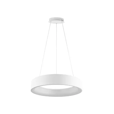 Lampadario a sospensione Led Bianco 60W, con interruttore CCT, 150x60cm