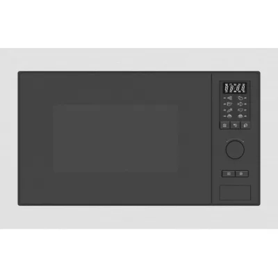 Barazza Microonde da incasso CITY ADVANCE 1MOI finitura inox satinato e nero da 60 cm - IN PROMOZIONE FINO AL 6/07