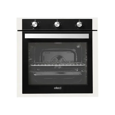 Elleci Forno elettrico multifunzione PLANO FGSP60268NS finitura G68 bianco da 60 cm