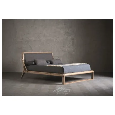 Altacorte Letto matrimoniale con testiera Tecno da 160 cm