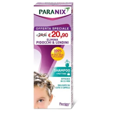 PARANIX SHAMPOO TRATTAMENTO PIDOCCHI E LENDINI 200ML