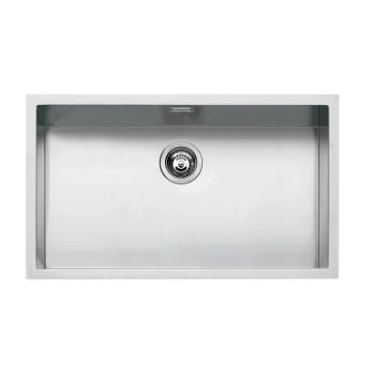 PRONTA CONSEGNA - Barazza Lavello sottotop a una vasca QUADRA R15 1x7040S finitura inox satinato da 71x40 cm - IN PROMOZIONE FINO AL 5/09