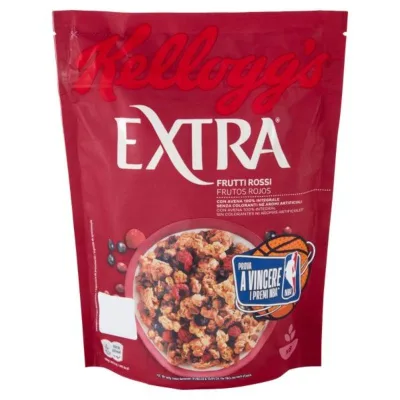 Kellogg's Extra Frutti Rossi 375 G