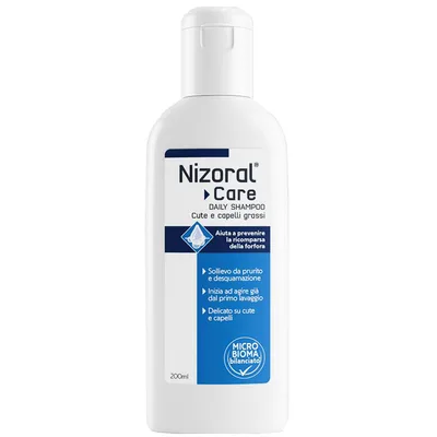 Nizoral Care Daily Shampoo Cute & Capelli Grassi 200ml