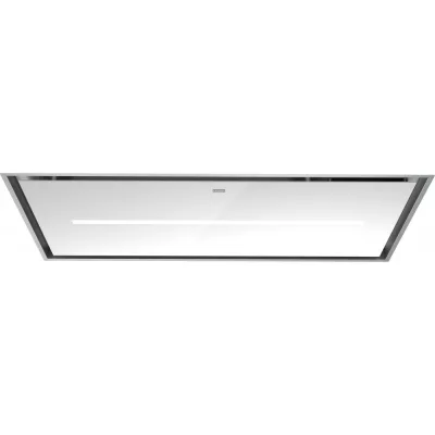 Franke Cappa a soffitto Mythos Air Hub FCMY 120 C WHG A AH 350.0679.885 finitura cristallo bianco da 120 cm