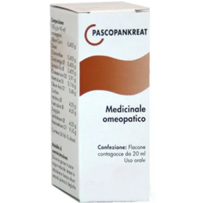 Pascoe Pascopankreat Vital Gocce Omeopatiche 20 ml