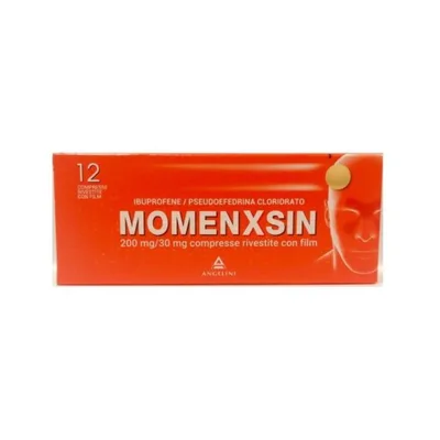 MOMENXSIN 12 COMPRESSE 200MG+30MG