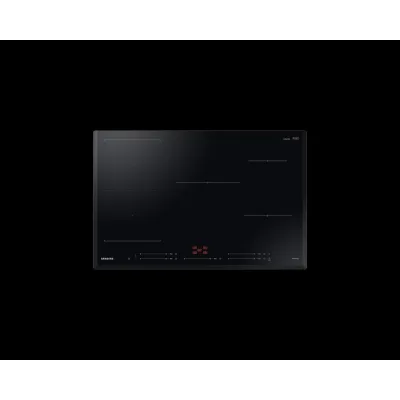 Samsung: Piano cottura a induzione NZ85C5047KK in vetroceramica nero da 80 cm
