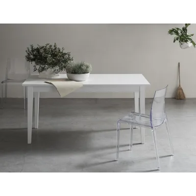 Maronese Acf Tavolo allungabile ICARO con struttura in legno e piano in legno da L.160(200) cm - Con 1 allunga laterale