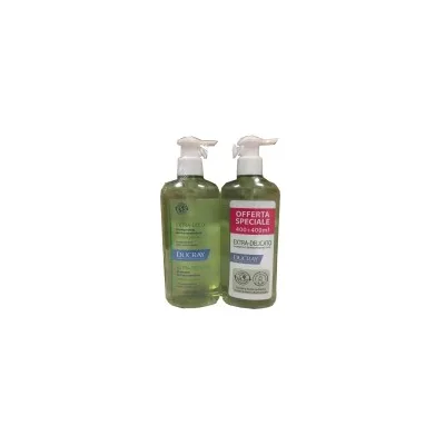 DUCRAY EXTRA DELICATO SHAMPOO DERMOPROTETTIVO 2X400ML