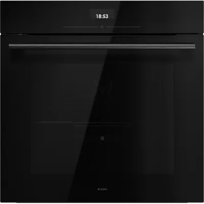 Asko Forno multifunzione pirolitico da incasso OTP 26 BGH - Classic finitura vetro nero da 60 cm