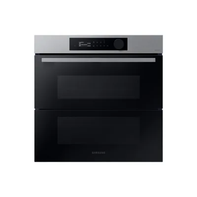 Samsung: Forno multifunzione Dual Cook con doppia porta NV7B5740TBS finitura inox da 60 cm