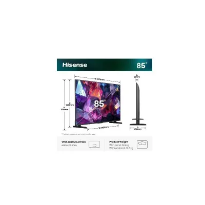 HISENSE ITALY SRL 85 E79S PRO QLED 4K UHD VIDAA 144HZ 85E79S-PRO