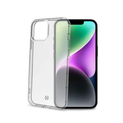 CELLY HEXAGEL COVER IPHONE 14 WHITE HEXAGEL1024