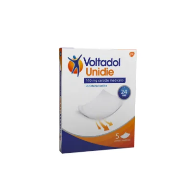 VOLTADOL UNIDIE 5 CEROTTI MEDICATI 140MG