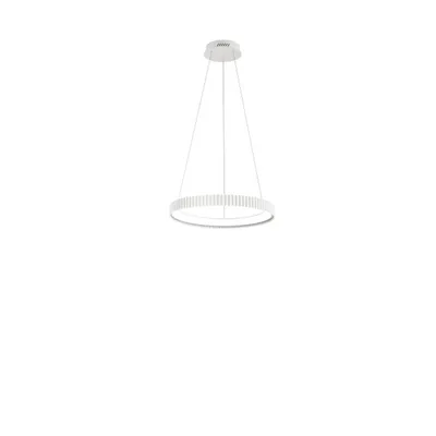 Lampada a sospensione LED Bianca in metallo 40W, CCT, 49x150cm