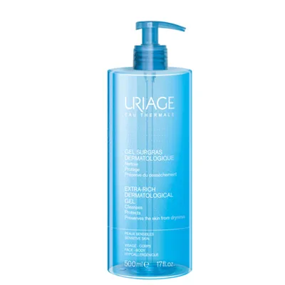 Uriage Surgras Liquide Dermatologique Gel Detergente 500ml