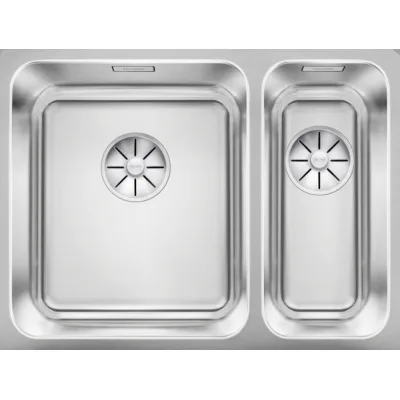 Blanco | Lavello una vasca SX con vaschetta SOLIS 340/180-IF 1526131 in acciaio inox da 58.5x44 cm - Sopratop/Filotop