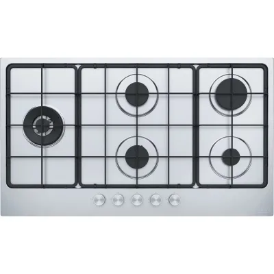PRONTA CONSEGNA - Franke: Piano cottura a gas Smart 900 FHSM 905 4G DCL E 106.0554.317 finitura inox satinato da 88 cm