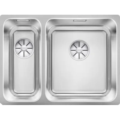 Blanco | Lavello una vasca DX con vaschetta SOLIS 340/180-IF 1526130 in acciaio inox da 58.5x44 cm - Sopratop/Filotop