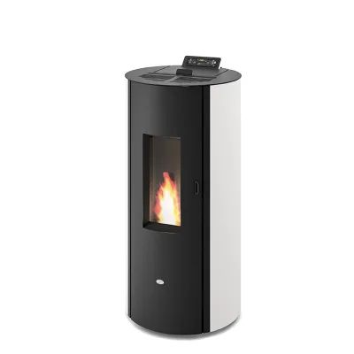 Eva Calòr Stufa a pellet ermetica MANOLA 9016012900 finitura bianco