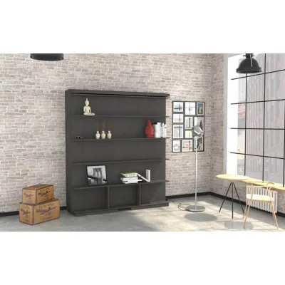SmartBeds Letto matrimoniale girevole a scomparsa LMG da 181 cm