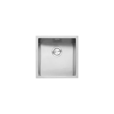 Barazza Lavello una vasca R12 1QR40I finitura inox satinato da 45.5x45.5 cm