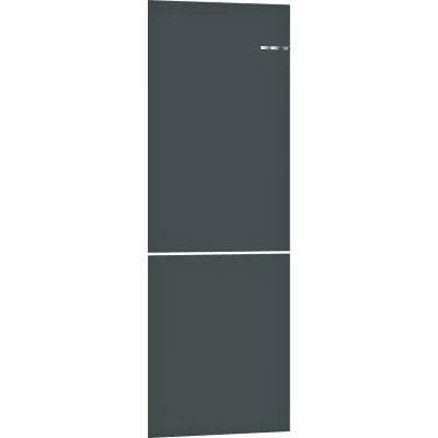 PRONTA CONSEGNA - Bosch Pannello porta magnetico KSZ1AVG00 finitura grigio pietra per frigorifero Vario Style da 186x60 cm