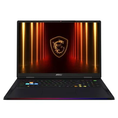 MSI RAIDER 18 AI A2XWJG-228IT 18" MINI LED 120Hz INTEL CORE ULTRA 9 285HX RAM 64GB-SSD 4TB NVMe 2x 2TB-NVIDIA GEFORCE RTX 5090-W