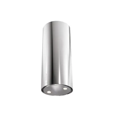 PRONTA CONSEGNA - Faber Cappa a isola CYLINDRA ISOLA EV8 X A37 ELN 110.0332.308 finitura acciaio inox da Ø37 cm