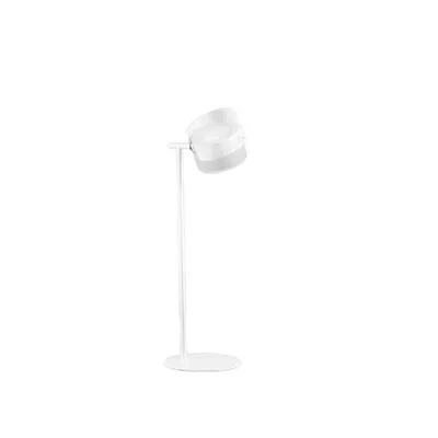 Lampada ricaricabile bianca con testa magnetica, RGB + CCT, 1 LED 4W, 12x37cm