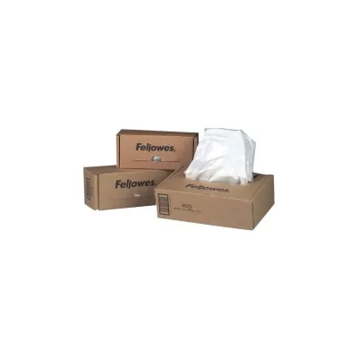 Confezione da 50 sacchetti per rifiuti Fellowes per Trituratori/DistruggiDocumenti 50-75litri - 36054