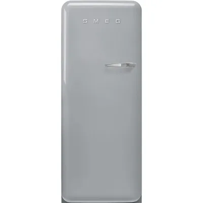 Smeg Frigorifero monoporta con cerniere a sinistra a libera installazione FAB28LSV6 finitura silver da 60 cm - IN PROMOZIONE FINO AL 30/06