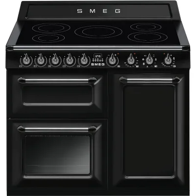 Smeg S Cucina TR103IBL2 con tre forni e piano cottura induzione finitura nero da 100x60 cm - IN PROMOZIONE FINO AL 6/07