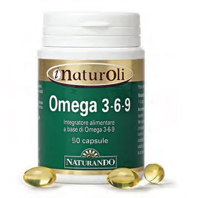 Naturando Omega 3-6-9 Integratore 50 Capsule