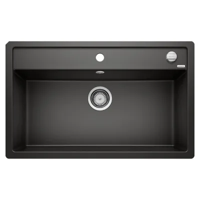 PRONTA CONSEGNA - Blanco Lavello una vasca DALAGO 8-F 1525878 finitura nero da 80.5x50 cm - Filotop