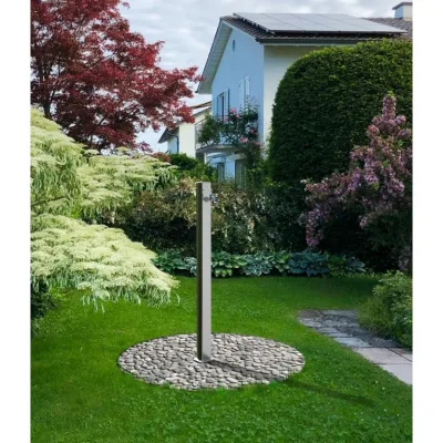 Arkema Fontana tradizionale Quick in alluminio in diverse finiture da h. 100 cm
