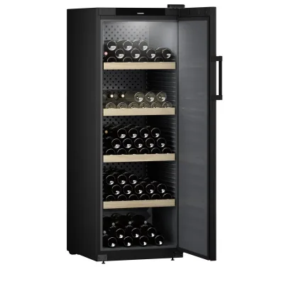 Liebherr Cantina vino a libera installazione WSbl 5001 con porta piena nero e telaio nero da 60 cm - PROMOZIONE ATTIVA FINO AL 19/10