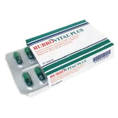 Rubrovital Plus Integratore Per Le Difese Immunitarie 20 Capsule
