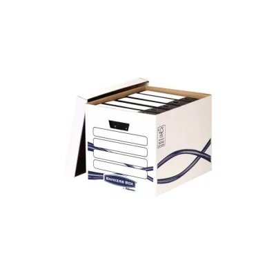 Contenitore Fellowes Bankers Box Basic Maxi File Assemblaggio manuale Cartone riciclato certificato FSC