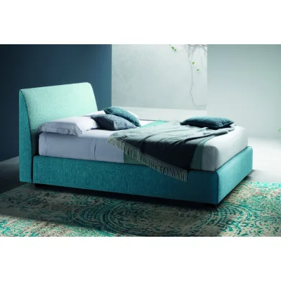 Samoa Letto alla francese TIME imbottito con o senza contenitore da 152x220/230 cm - IN PROMOZIONE FINO AL 6/07