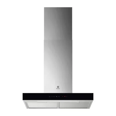 Electrolux | Cappa a parete KFTB26X finitura inox e vetro nero da 60 cm
