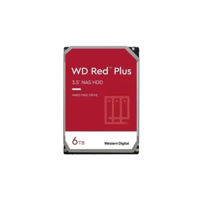 DISCO RIGIDO INTERNO HDD WD WESTERN DIGITAL WD60EFPX RED PLUS 3,5" 6TB NAS SATA III