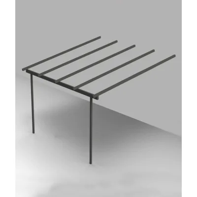 Unopiù Pergola addossata MERIDIENNE da 407x305/407 cm - IN PROMOZIONE FINO AL 6/07