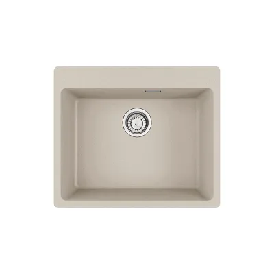 Franke: Lavello una vasca Vasche Sopratop Centro MRG 610-54 FTL 114.0661.705 finitura fragranite sahara da 59x50 cm
