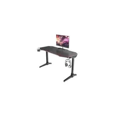 TAVOLO GAMING MUVIP PRO800 XL in Fibra di Carbonio con Luce RGB - Solido