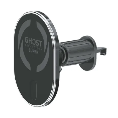 CELLY MAGSAFE AIRVENT CAR HOLDER BLACK GHOSTSUPERMAGBK
