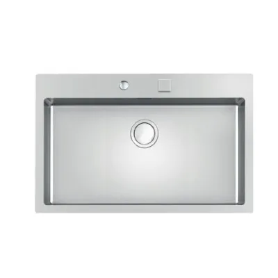 Foster Lavello una vasca 3367 050 finitura acciaio inox da 86x52 cm - IN PROMOZIONE FINO AL 30/06