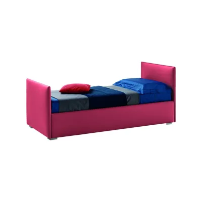 Samoa Letto singolo TWICE DORMEUSE imbottito con rete da 100x200/210 cm - IN PROMOZIONE FINO AL 6/07